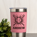Personalized Baseball Name Tumbler